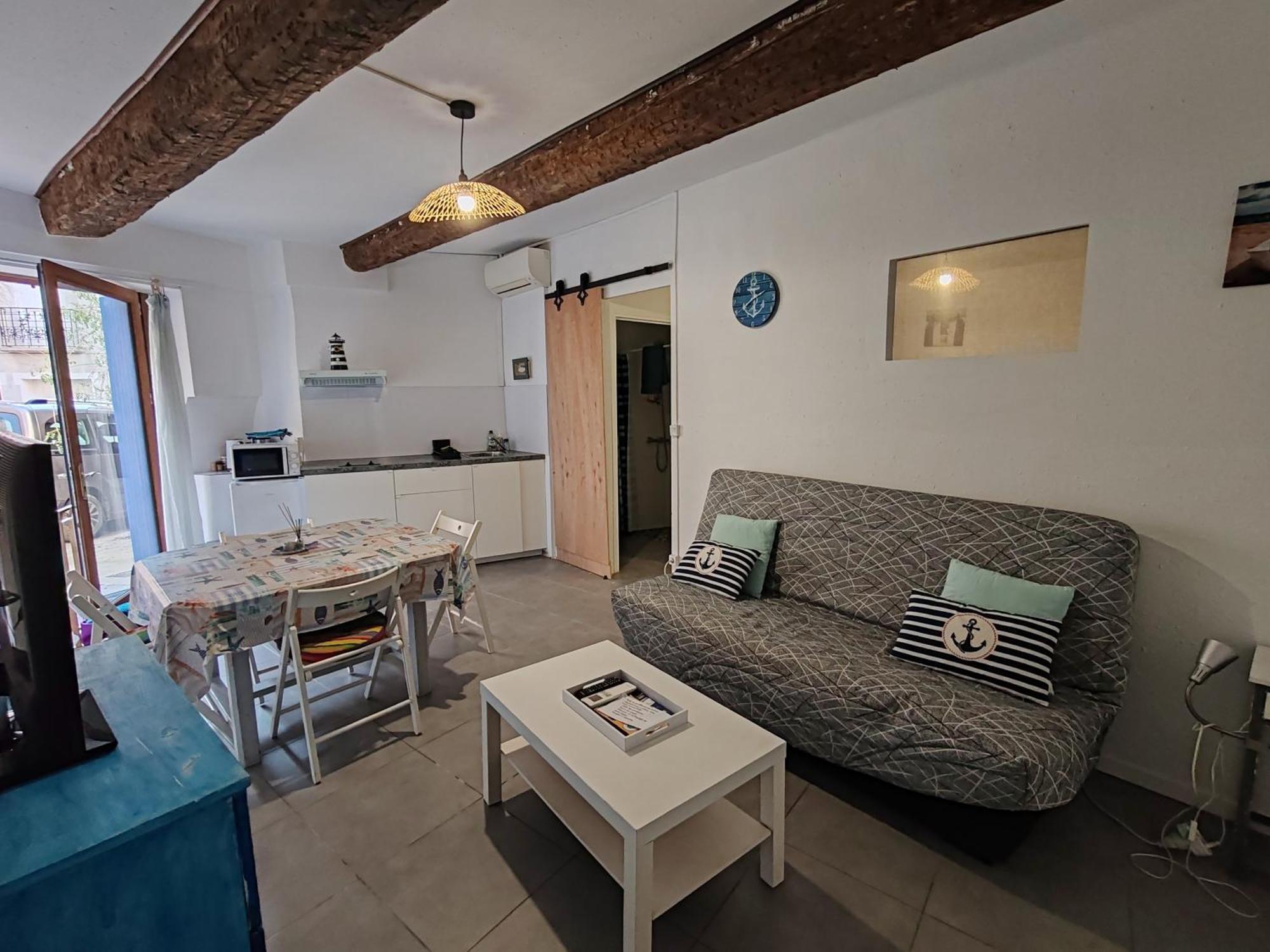 Joli T2 Ambiance Nautique Climatise Et Bien Situe Apartman Marseillan Kültér fotó