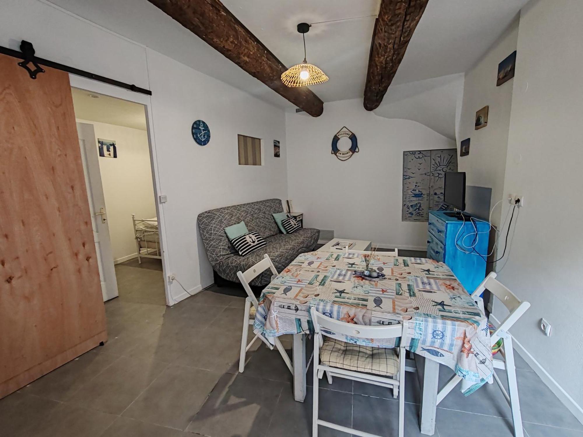 Joli T2 Ambiance Nautique Climatise Et Bien Situe Apartman Marseillan Kültér fotó